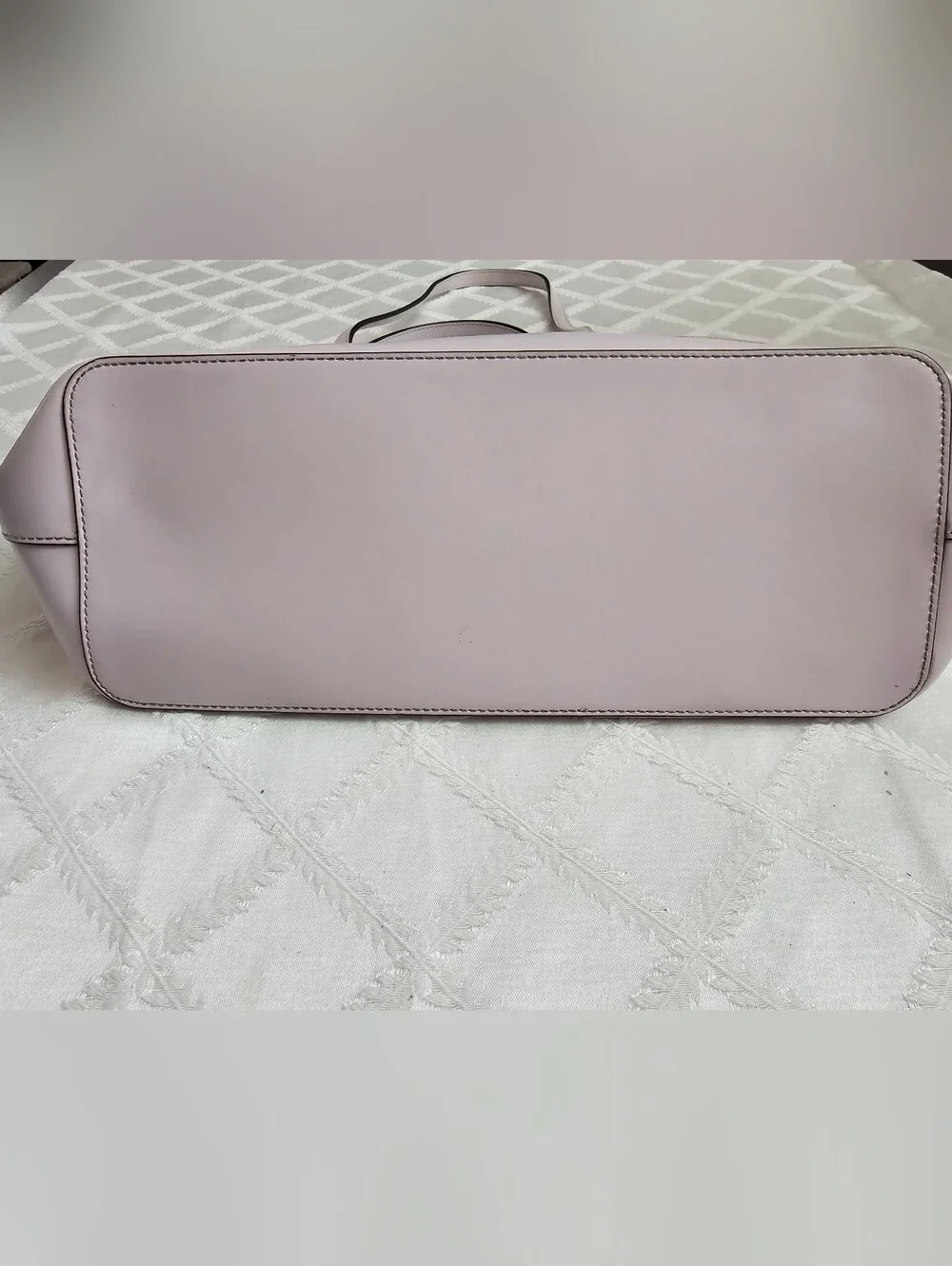 Kate Spade Pale Lilac Leather Tote Bag